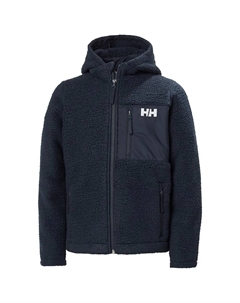 JR CHAMP PILE JACKET Детская флисовая куртка, темно-синий Helly hansen