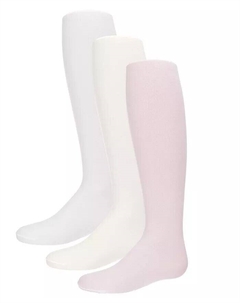 Комплект из 3 колготок Rhumba для девочек, белый Memoi