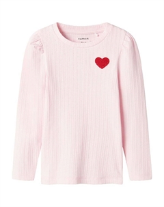 Лонгслив, розовый Name it