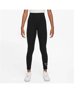 Леггинсы для девочек Sportswear Classics, черный Nike