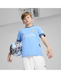 Футболка-реплика ФК «Манчестер Сити» 2024-2025 Home Kids, синий Puma