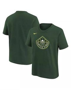 Зеленая футболка с логотипом Big Boys and Girls Hunter Seattle Storm Essential, зеленый Nike