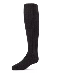 Хлопковые колготки в рубчик для маленьких девочек, бежевый Memoi