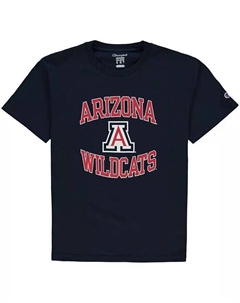 Темно-синяя трикотажная футболка Big Boys and Girls Arizona Wildcats Circling Team, синий Champion