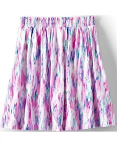 Юбки со сборками для девочек, розовый Lands' end