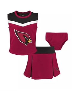 Комплект из двух предметов группы поддержки для девочек Cardinal Arizona Cardinals Spirit Cheer с шароварами, красный Outerstuff