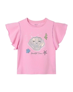 Футболка, розовый Name it