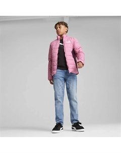 Детская стеганая куртка ESS, розовый Puma