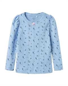 Лонгслив, светло-синий Name it