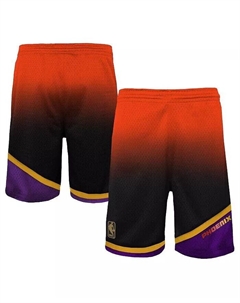 Шорты Big Boys Orange, Black Phoenix Suns 1996/97 Hardwood Classics Fadeaway Reload 3.0 Swingman Mitchell and ness