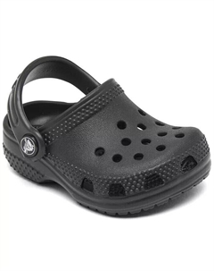 Классические сабо Infant Littles от Finish Line, черный Crocs