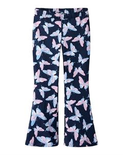 Тканевые брюки, цвет dunkelblau/rosa Name it