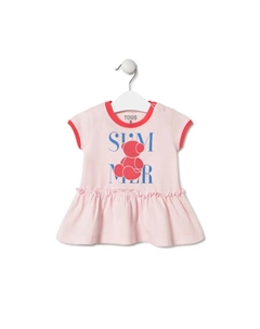 Платье для девочки "Summer" и Bold Bear из хлопка, розовый Tous