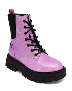 Ботинки Jazzy Combat для маленьких и больших девочек, фиолетовый Sugar