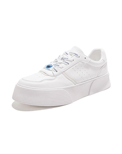 Кеды, скейтборд обувь женская низкая белый Feiyue.®