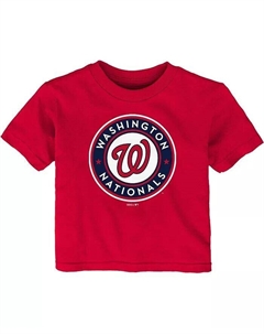 Красная футболка с основным логотипом сборной Вашингтона для мальчиков и девочек для младенцев, красный Outerstuff