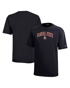 Черная футболка с логотипом Big Boys and Girls Seminoles штата Флорида, черный Champion