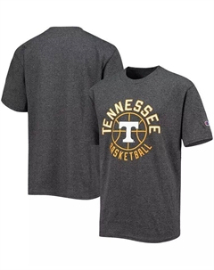 Угольная баскетбольная футболка для мальчиков и девочек Tennessee Volunteers, серый Champion