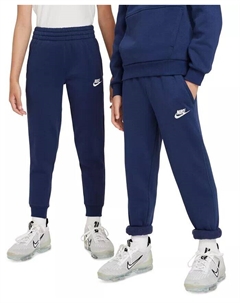 Флисовые спортивные брюки Big Kids Club, коричневый Nike