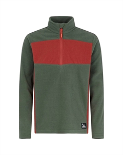 Prtmarnix Jr 1/4 молния топ протест мальчики флис, оливковый/зеленый Protest