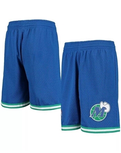 Синие шорты Big Boys Dallas Mavericks Hardwood Classics Swingman, синий Mitchell and ness
