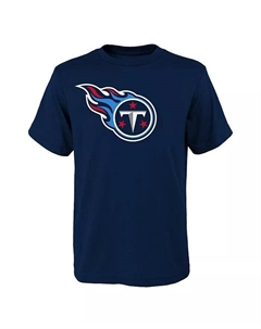 Темно-синяя футболка с логотипом Big Boys Tennessee Titans Primary, синий Outerstuff