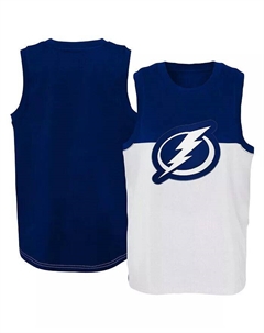 Белая и синяя майка Tampa Bay Lightning Revitalize для больших мальчиков и девочек, белый Outerstuff