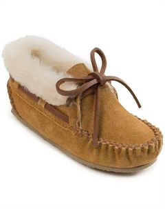Тапочки Charley Bootie для маленьких девочек, коричневый Minnetonka