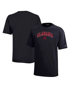 Черная футболка с логотипом Big Boys and Girls Alabama Crimson Tide Arch, черный Champion
