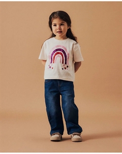 Джинсы-кюлоты для девочек, темно-синий Name it