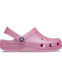 Детские сабо Classic Glitter Clog, розовый Crocs