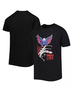 Черная футболка Big Boys Washington Capitals Rebel Alliance Outerstuff