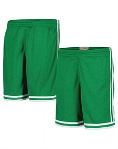 Зеленые шорты Big Boys Boston Celtics Hardwood Classics Swingman, зеленый Mitchell and ness