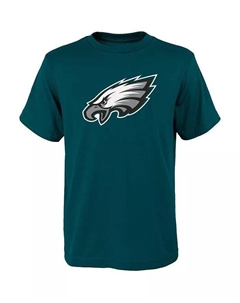 Зеленая футболка с основным логотипом Big Boys Philadelphia Eagles, зеленый Outerstuff