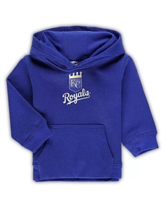 Толстовка с капюшоном из флиса с логотипом Royal Kansas City Royals Team Primary для мальчиков и девочек Outerstuff