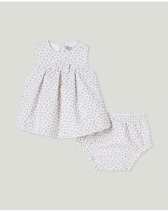 Платье-сарафан SM STRUCTURED с бантами и фестонами - AOP CRETON FLOWER, розовый Coconut el corte inglés