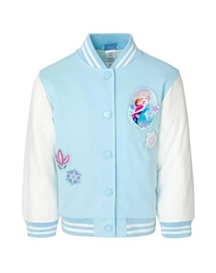 Университетский бомбер с Минни Маус для девочек «Frozen Lilo & Stitch Moana» до (2T – 14–16), синий Disney