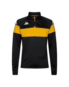 Детская толстовка Dovare, черный/желтый Kappa