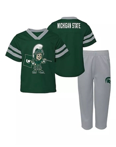 Комплект из двух предметов: майка и штаны Michigan State Spartans Red Zone для мальчиков и девочек Outerstuff