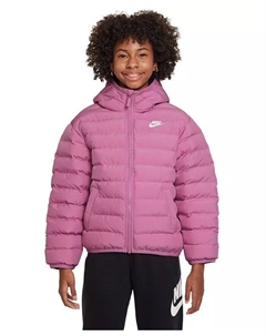 Спортивная одежда Легкое пальто с капюшоном из синтетического наполнителя для больших детей, красный Nike