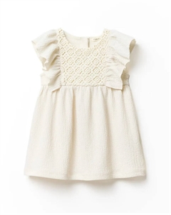 Платье из мятой ткани, цвет Crudo Сфера