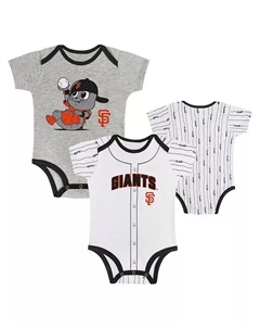 Комплект из 2 боди для мальчиков и девочек из команды San Francisco Giants Play Ball Outerstuff