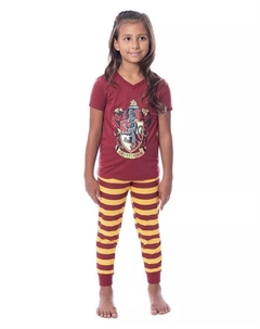 Комплект пижамы Girls House Crest - Все 4 дома, красный Harry potter