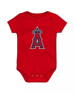 Красный комбинезон с логотипом команды Los Angeles Angels Primary для новорожденных и младенцев, мальчиков и девочек Outerstuff