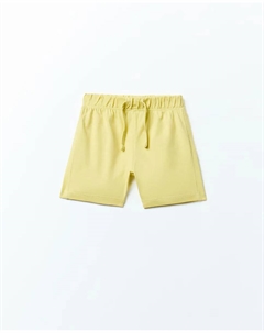 Простые хлопковые шорты-бермуды, желтый Сфера