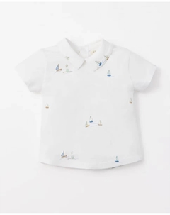 Футболка с принтом и мотивами, белый Сфера