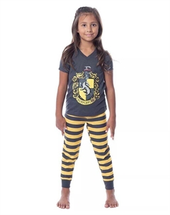 Комплект пижамы Girls House Crest - Все 4 дома, желтый Harry potter