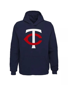 Толстовка с капюшоном и логотипом команды Minnesota Twins для больших мальчиков и девочек Outerstuff