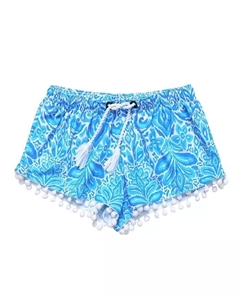 Детские шорты для плавания Santorini Blue для девочек Snapper rock