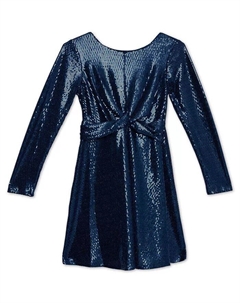 Платье в стиле диско с длинными рукавами для больших девочек Speechless